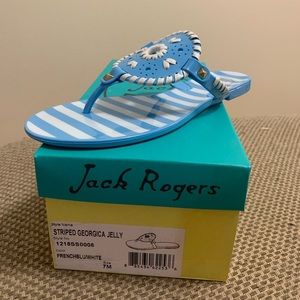 Jack Rogers Georgica Jelly Striped Sandal
